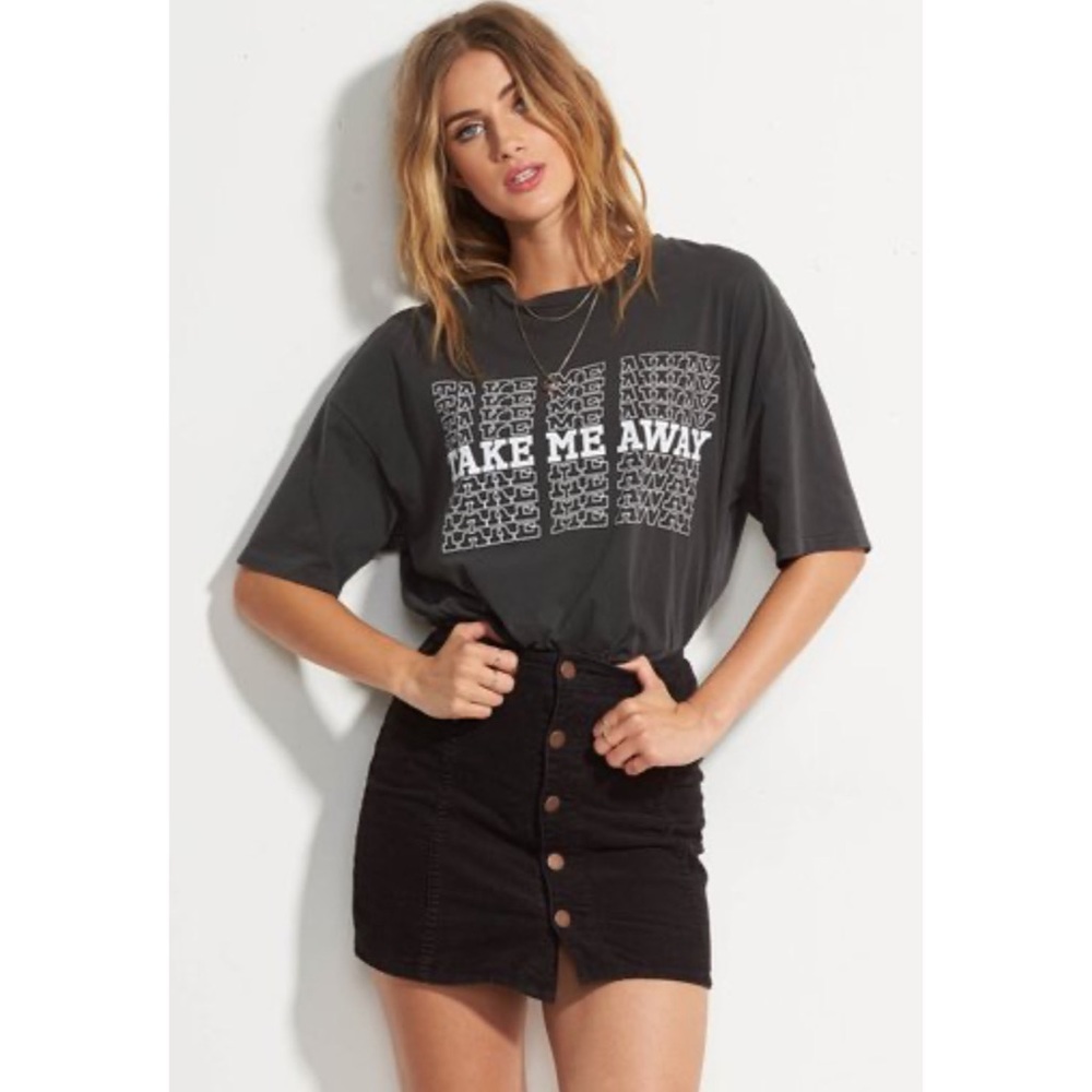 Billabong Coastal Cowgirl Corduroy Mini Skirt